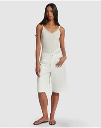 Decjuba - Gracie Lace Knit Tank