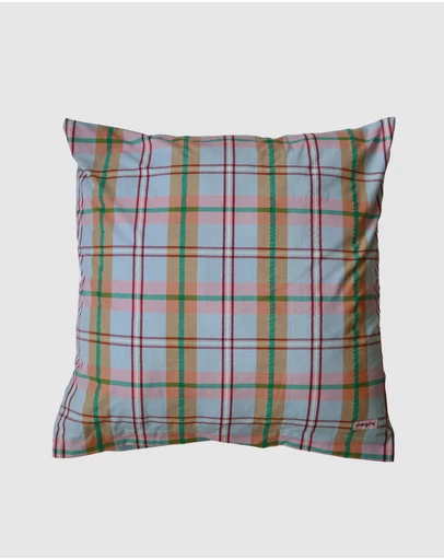 Mosey Me - Confetti Plaid Euro Pillowcase Set