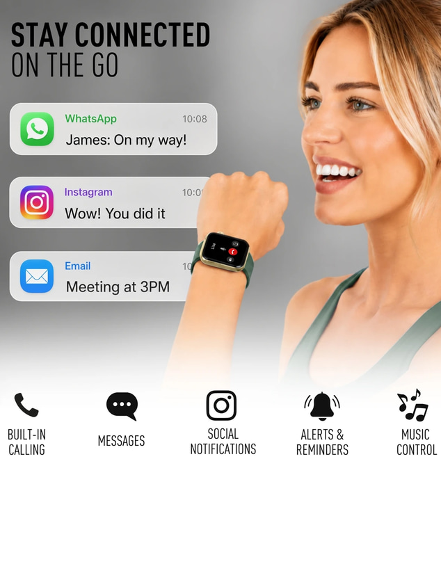 Reflex Active - Reflex Active SERIES Spectra AMOLED Smart Watch Green