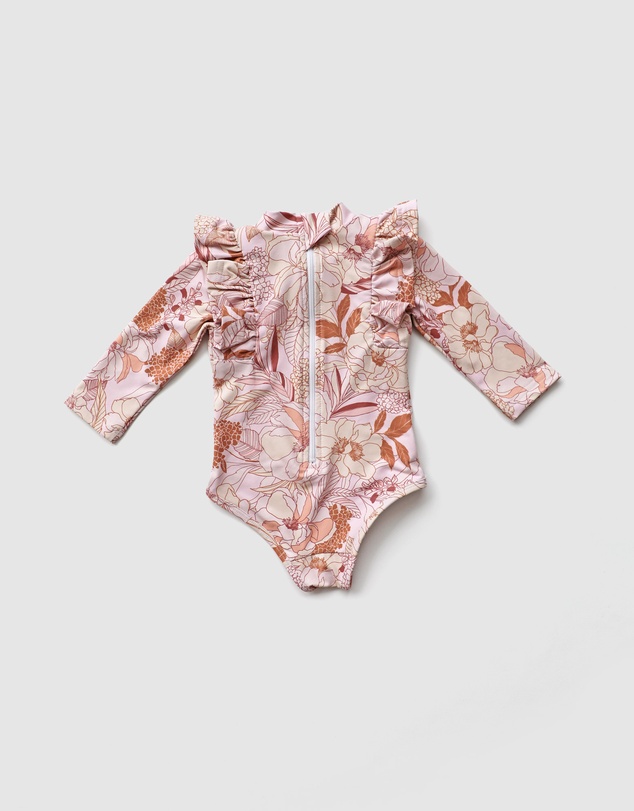 WITH LOVE FOR KIDS - Shimmy Long Sleeve Swimmers - Babies - Kids