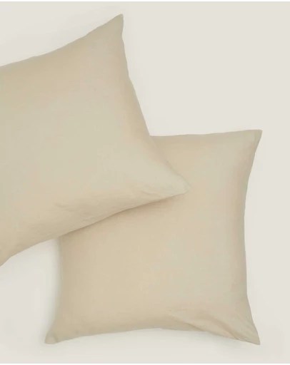 Carlotta + Gee - 100% Linen European Pillowcase Set