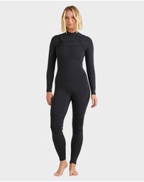 Billabong - Womens 4/3mm Salty Dayz Natural Chest Zip Wetsuit
