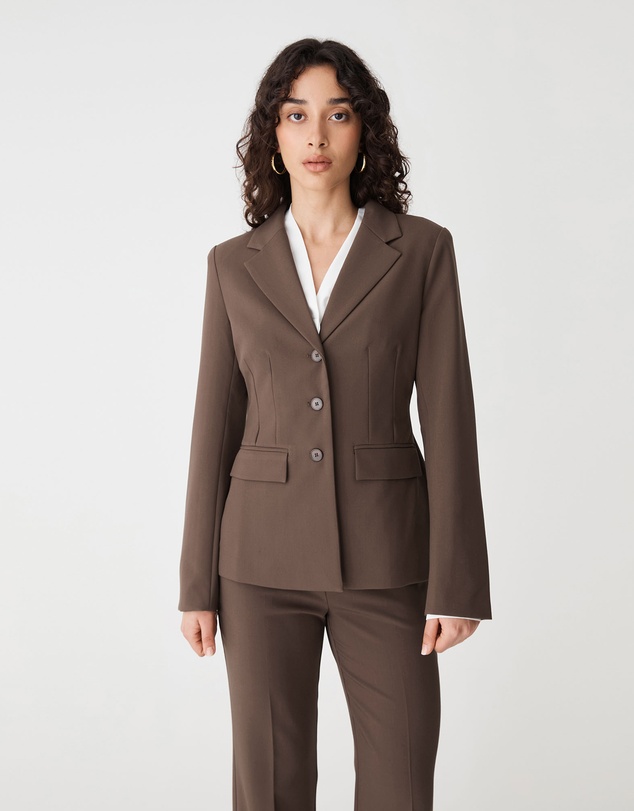 Forcast - Lydia Fitted Waist Blazer