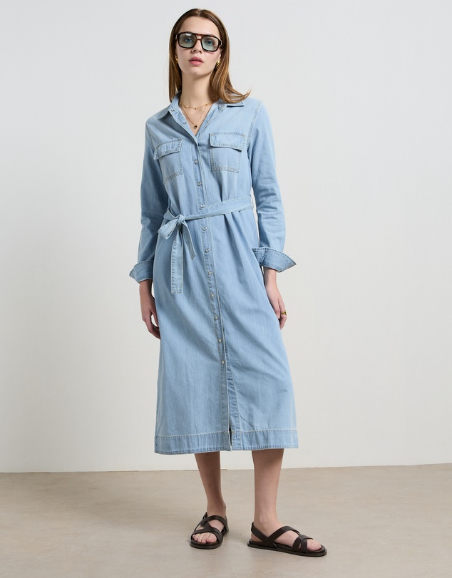 DRICOPER DENIM - Naia Sunbleach Dress
