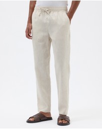 AERE - Euro Resort Linen Pants