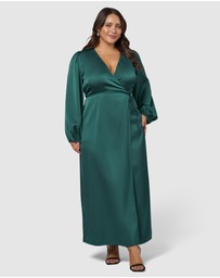 Pink Dusk by Curve Project - Crazy In Love Maxi Dress