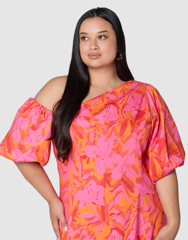Pink Dusk by Curve Project - Bewitching Maxi Dress