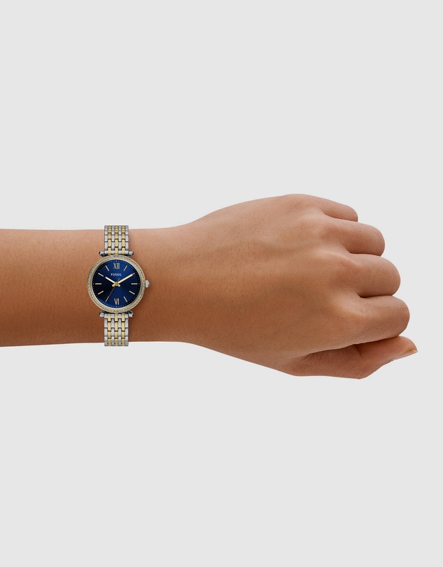 Fossil - Carlie Two Tone Analogue Watch