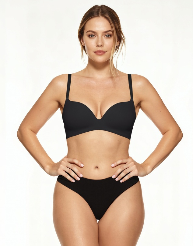 Sotto Brand - Seamless Panty Black