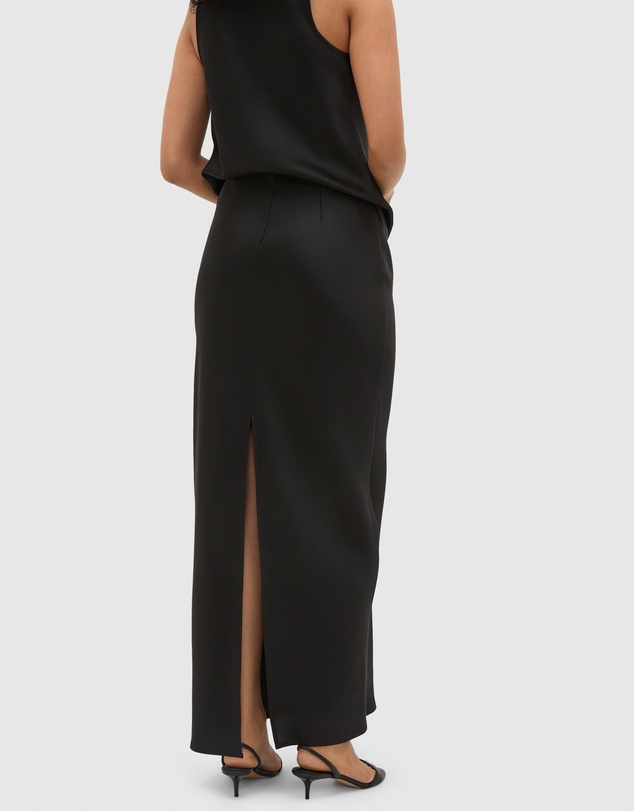 Seed Heritage - Satin Slip Column Skirt