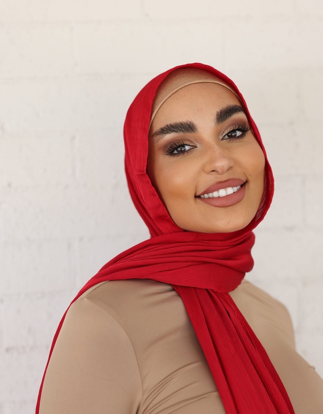 Mod Squad - Crinkle Satin Hijab