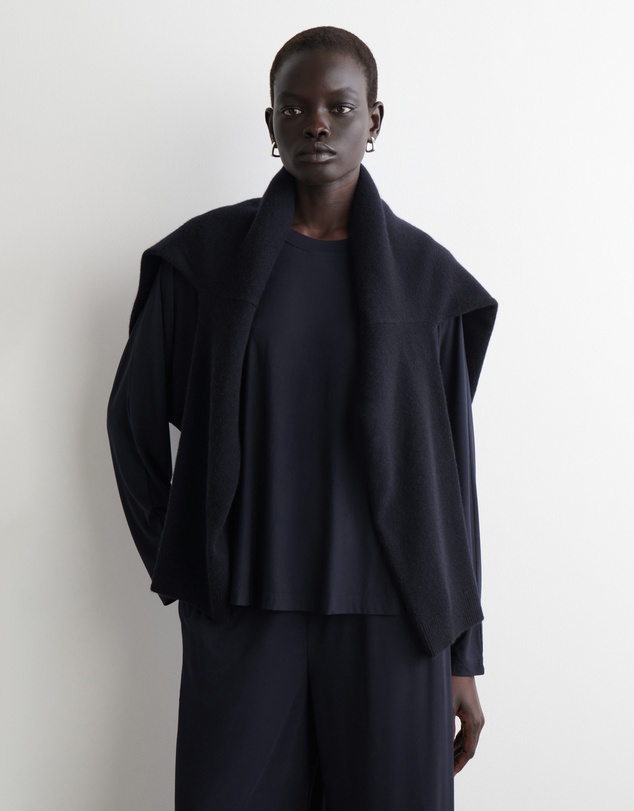 COS - Fluid Jersey Long-Sleeve Top