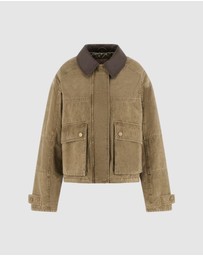 GUESS - Manon Cropped Field Jacket