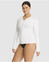 Sea Level Australia - Essentials Long Sleeve Rash Vest - Full Zipper