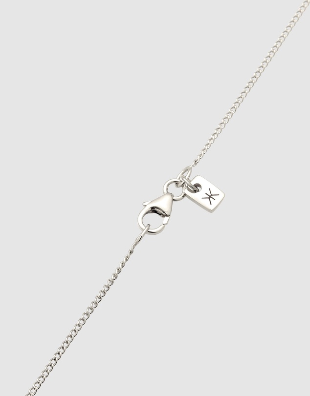 Kuzzoi - ICONIC EXCLUSIVE - Enamel Octagon Pendant Necklace in 925 Silver
