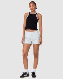 EDIKTED - Garnet Cargo Sweat Shorts