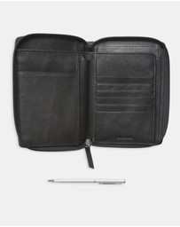 Van Heusen - Zip Travel Folio with Pen