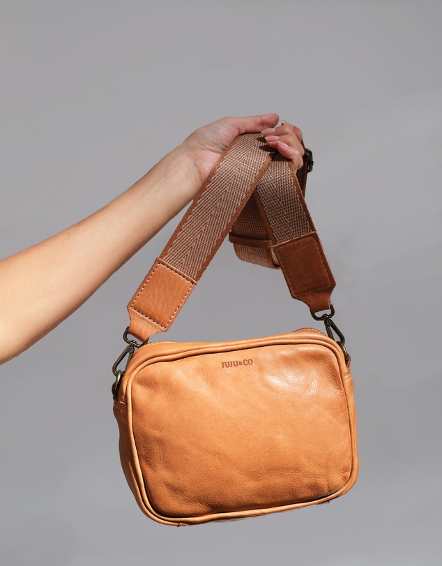 JUJU & CO - Tan Webbing Strap