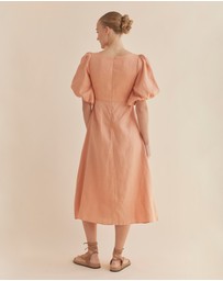 Amelius - Romilly Linen Midi Dress