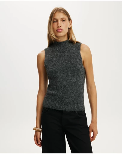 Cotton On - Dreamy Mock Neck Vest