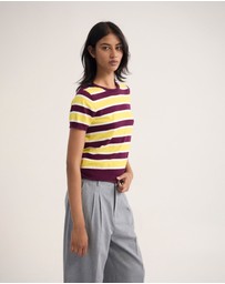 Oxford - Grace Striped Knit
