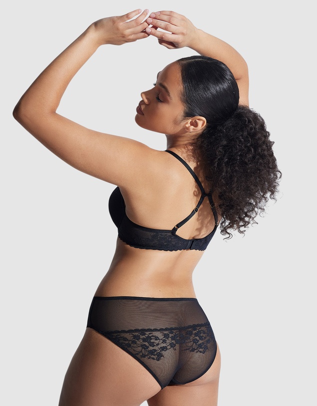 Natori - Cherry Blossom Convertible-to-Racerback Lace Plunge Bra