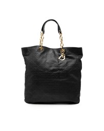 Pre-Loved by Azura Reborn - Pre-Loved Large Lambskin Cannage Lady Dior Soft Shopping Tote