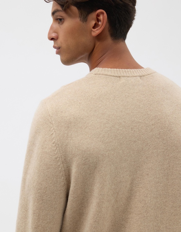AERE - Premium Wool Crew Neck Knit Jumper