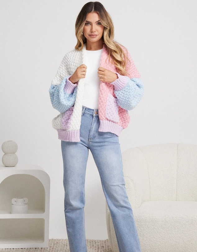 Esther & Co - Colline Cardigan - Multi
