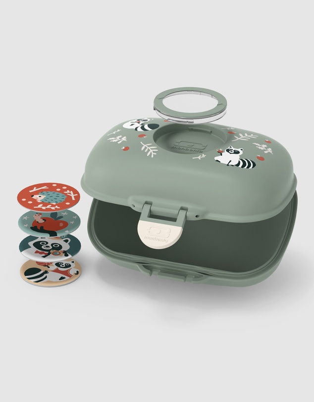 Monbento - Monbento Mb Gram Kids Snack Box - Raccoon
