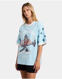RVCA - Womens Toni Ringer T-Shirt