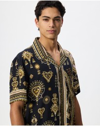 Camilla - SS Camp Collared Shirt