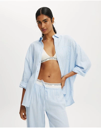 Cotton On Body - Cloud Soft Flannel Oversized Shirt