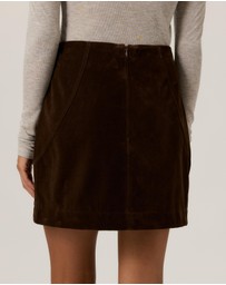 Tussah - Elsie Suede Mini Skirt