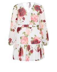 City Chic - Kiki Dolce Print Mini Dress