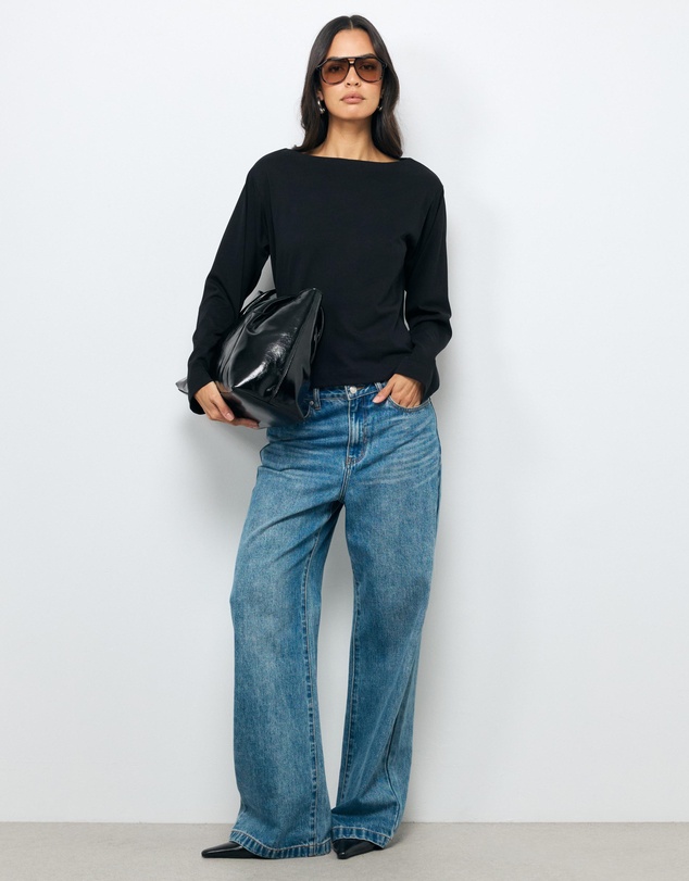 AERE - Boat Neck T-Shirt