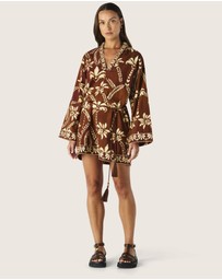 MOS The Label - Deia Print Mini Dress