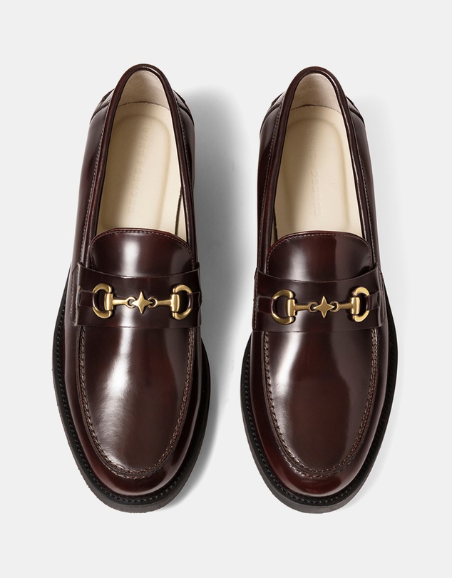 Duke + Dexter - Wilde Buffed Red Plus Bit Loafer - Men's