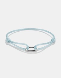 THOMAS SABO - THOMAS SABO Connect Textile Bracelet Turquoise