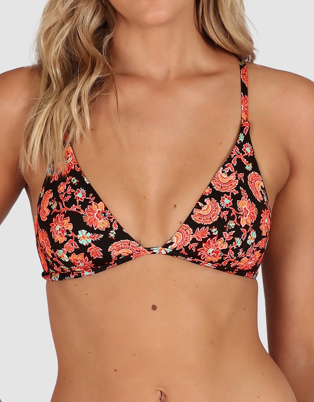 Baku Swimwear - Flamenco Longline Fixed Triangle Bikini Bra Top