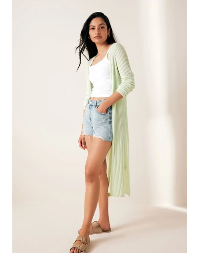 NEXT - Longine Linen Rib Cardigan