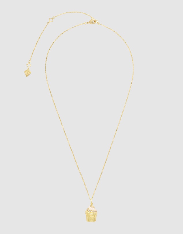 Wanderlust + Co - Cafe W+Co Sundae Cup Gold Necklace