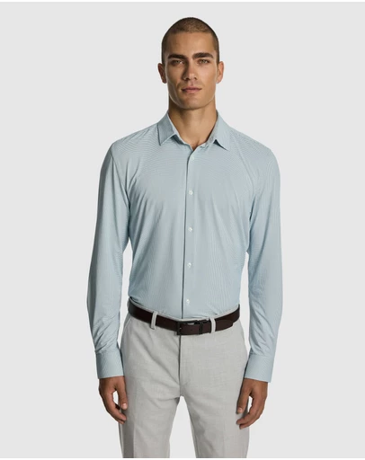 yd. - Flex Slim Fit Premium Dress Shirt