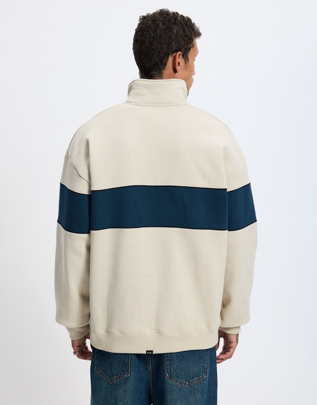 Thrills - Between Chaos Calm Quarter Zip Fleece Sweat