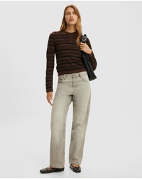 Cotton On - Sara Knit LS Polo