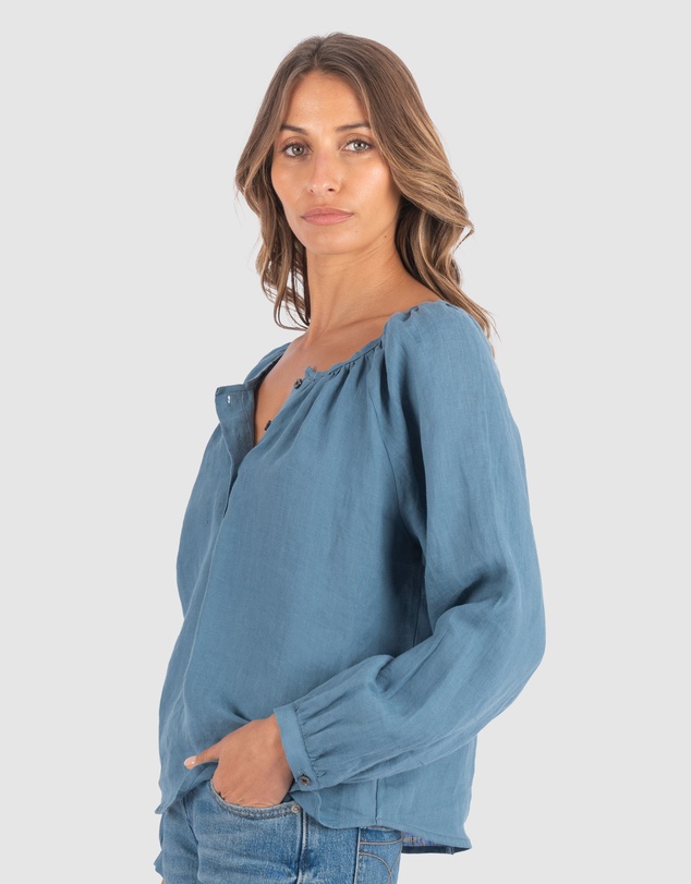 CAMIXA - Poem Linen Blouse