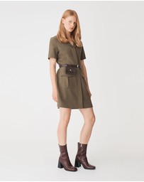 Forcast - Stevie Utility Mini Dress