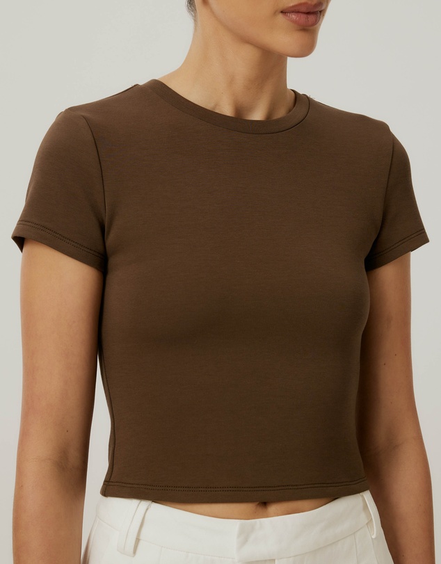 Calli - Double Face Jersey Tee