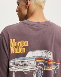 Cotton On - Cropped Fit Music T-Shirt