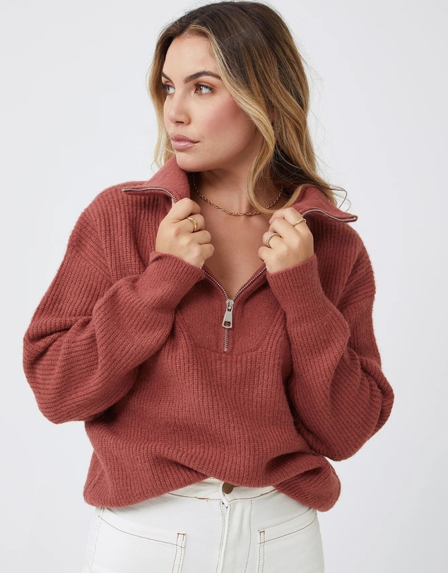 Esther & Co - Merete Knit - Brick